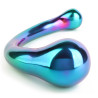 Mr. Steel Stimulateur de prostate The Curvy G-Spot 23 x 4.2 cm Irisé
